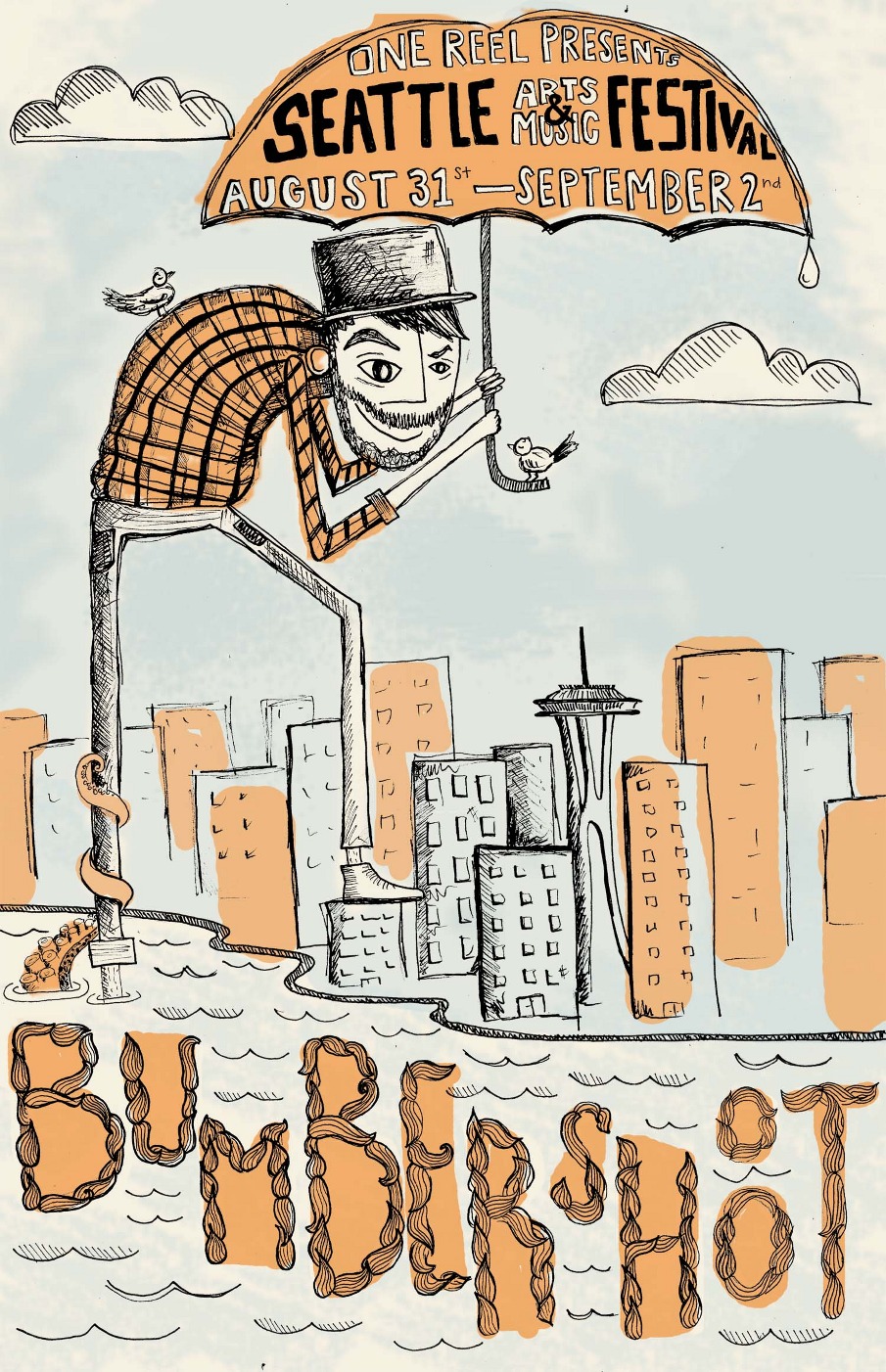 Bumbershoot Poster Julia Stahnke